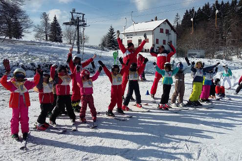 Cours collectifs de ski alpin dans les Vosges
