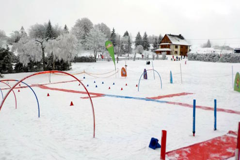 Cours de ski pour enfants dans les Vosges